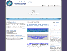 Tablet Screenshot of crpemauritius.com